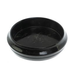 Пепельница круглая из черного змеевика 10х10х3,5 см