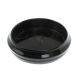 Пепельница круглая из черного змеевика 10х10х3,5 см 128457