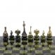 Шахматы &amp;quot;Русский стиль&amp;quot; фигуры бронза, змеевик 127909