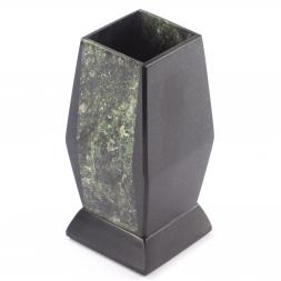 Письменный набор для руководителя из камня змеевик