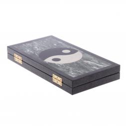 Настольные нарды &amp;quot;Инь-Янь&amp;quot; из натурального камня