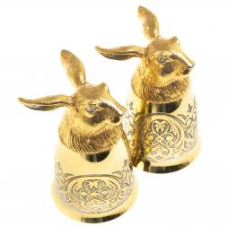 Стопки перевертыши &amp;quot;Заяц&amp;quot; 70 мл 2 шт Златоуст