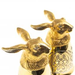 Стопки перевертыши &amp;quot;Заяц&amp;quot; 70 мл 2 шт Златоуст