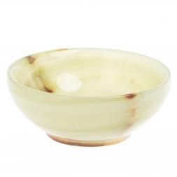 Соусница из оникса 7,5х7,5х3 см 40 мл