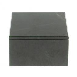 Шкатулка из нефрита 10х10х6 см