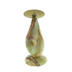 Подсвечник из оникса 5х5х11 см (2х5)