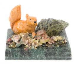 Сувенир &amp;quot;Белка&amp;quot; змеевик