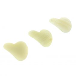 Скребок гуаша для лица из оникса 8х0,5х6 см