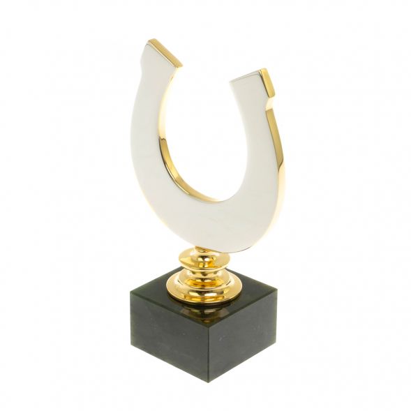 Подкова сувенирная &amp;quot;На счастье&amp;quot; камень нефрит в подарочной коробке Златоуст 129203