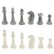 Шахматы подарочные &amp;quot;Стаунтон&amp;quot; 44х44 см мрамор / шабровский змеевик 129357