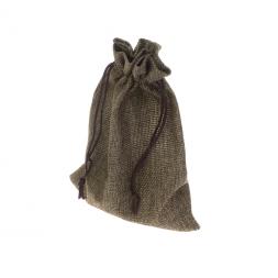 Четки с крестом из коричневого обсидиана 30 бусин цилиндр