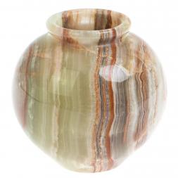 Ваза из оникса 12х12х12,5 см (5)
