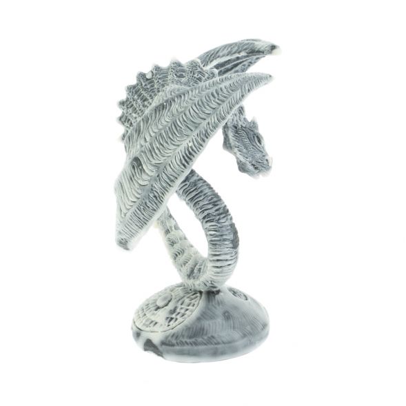Статуэтка «Змей летающий на подставке «Инь-Ян» из мраморной крошки 128140