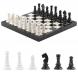 Шахматы из мрамора и змеевика 43х43 см 120265