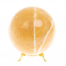 Шар из медового оникса 9,5 см (4)