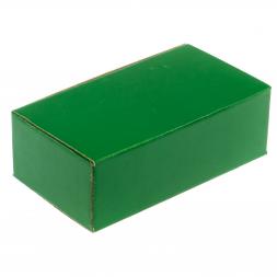 Шкатулка "Купюрница" из малахита с бронзовыми ножками 19х10х5,5 см