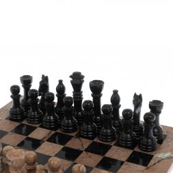 Шахматы "Виктория"  из мрамора 30х30 см