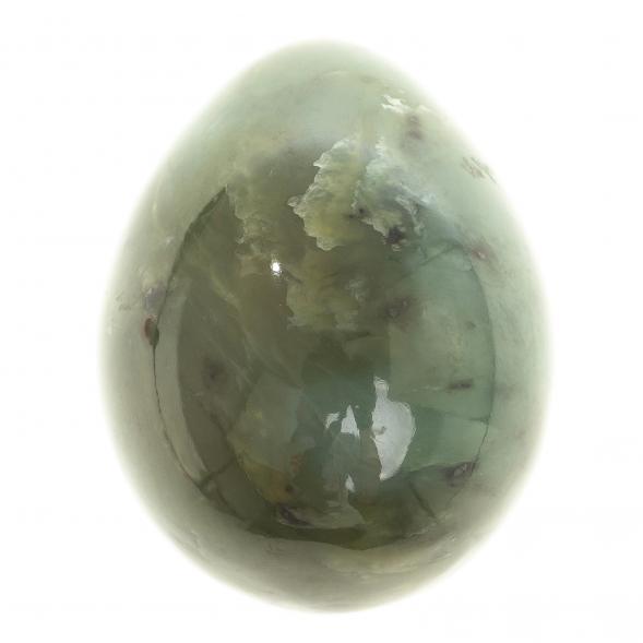 Нефритовое яйцо 3х4 см 124074