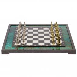 Шахматы "Отечественная война 1812 г. " доска 47х47 см фигуры металлические