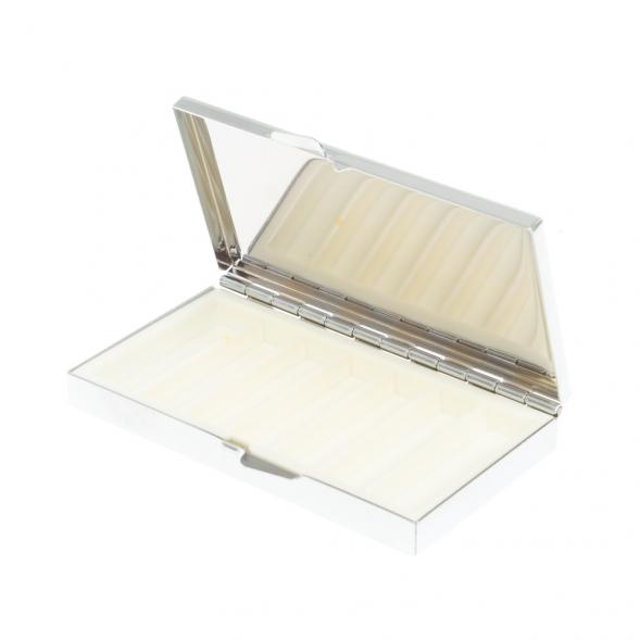 Таблетница на 7 отделений желтый апатит серебристая 127197