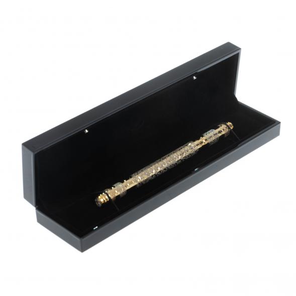 Подарочная ручка с белым фианитом Златоуст 123983