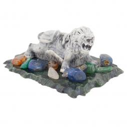 Сувенир из мрамолита "Лев"