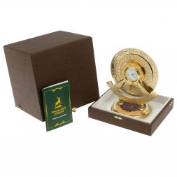 Часы «Вечный календарь» камень яшма Златоуст