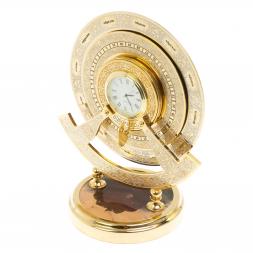 Часы «Вечный календарь» камень яшма Златоуст