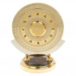 Часы «Вечный календарь» камень яшма Златоуст