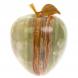 Яблоко из зелено-коричневого оникса (8) 129950