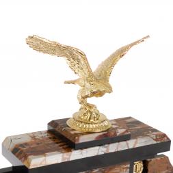 Настольный набор руководителя &amp;quot;Парящий орел&amp;quot; камень яшма