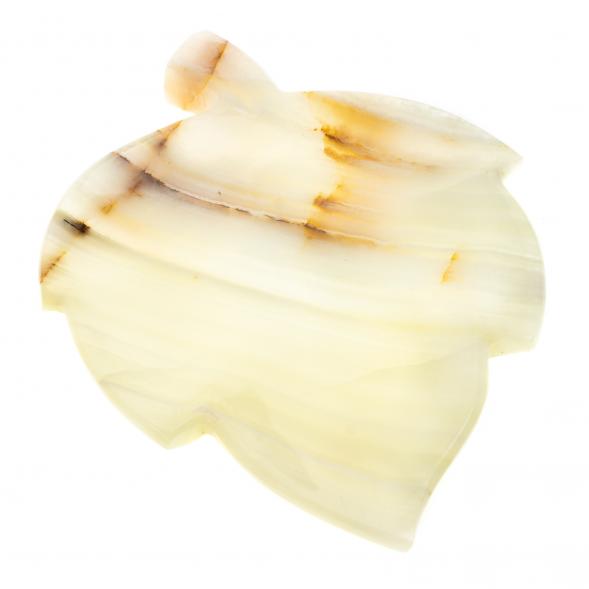 Пепельница &amp;quot;Лист&amp;quot; из оникса 15х10,5х1,5 см (4) 123899