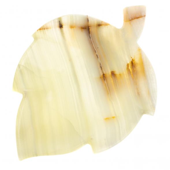 Пепельница &amp;quot;Лист&amp;quot; из оникса 15х10,5х1,5 см (4) 123899