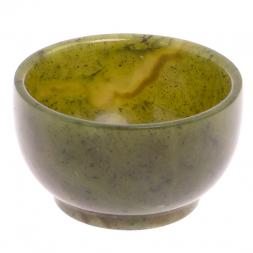 Чашка очоко для саке из нефрита 35 мл 4,8х4,8х3 см