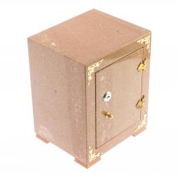 Сейф средний из коричневого мрамора