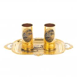 Водочный набор на двоих "Охота" 50 мл Златоуст