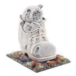 Сувенир &amp;quot;Кот в ботинке&amp;quot; из мрамолита