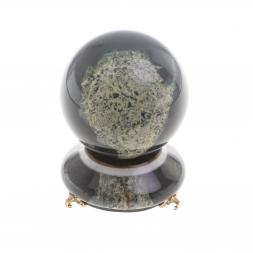 Шар &amp;quot;Антистресс&amp;quot; 10,5 см из черного змеевика