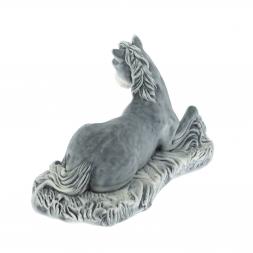 Статуэтка "Лошадь лежащая" из мрамолита