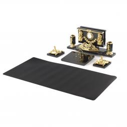 Настольный набор "Сувенирный" из камня долерит