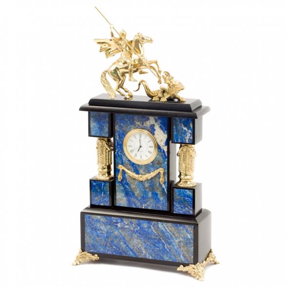 Часы &amp;quot;Георгий Победоносец&amp;quot; лазурит 115034