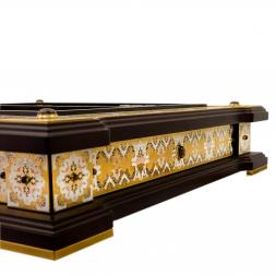 Нарды &amp;quot;Орнамент&amp;quot; пейзажная яшма Златоуст