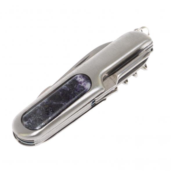 Нож мультитул складной 7 в 1 с камнем гетчеллит 126740