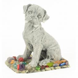 Сувенир &amp;quot;Боксер щенок&amp;quot; из мрамолита