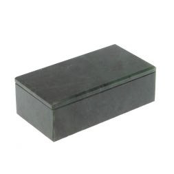 Шкатулка из нефрита 10х5,5х3,5 см
