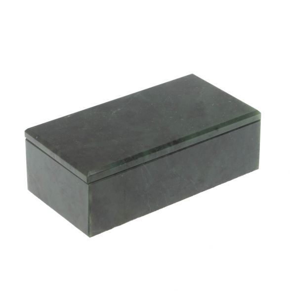 Шкатулка из нефрита 10х5,5х3,5 см 127840