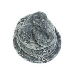 Шкатулка &amp;quot;Две змеи&amp;quot; из мраморной крошки