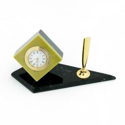 Настольный мини-набор "Кубик" офиокальцит