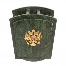 Органайзер для канцелярских принадлежностей из шабровского змеевика