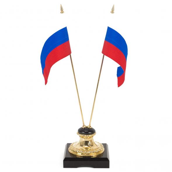 Подставка &amp;quot;Два флага&amp;quot; камень долерит 117878